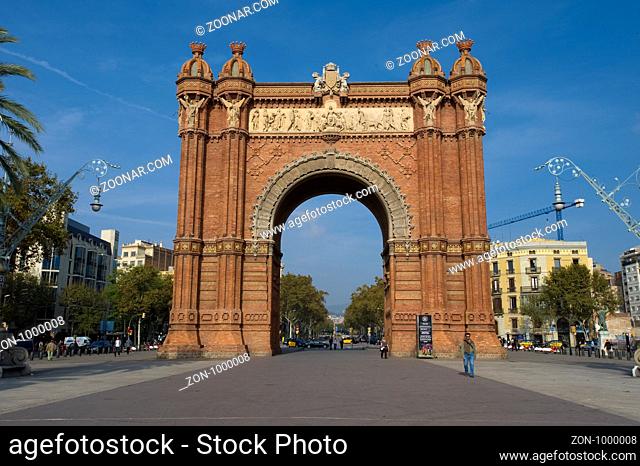 Arc de Triomf, Barcelona, Katalanien, Spanien | Arc de Triomf, Barcelona, Catalunya, Spain
