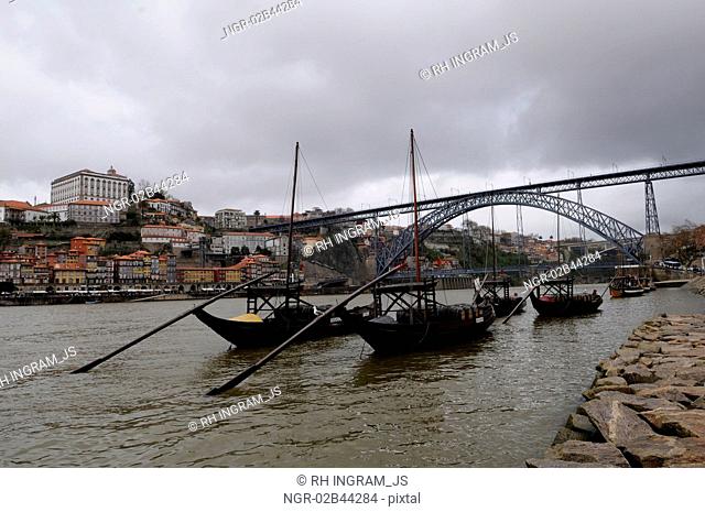 Boat in  Porto, Portugal