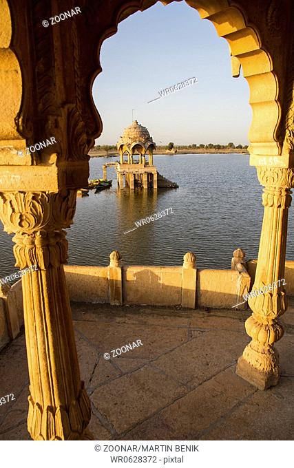 Chattris in Jaisalmer