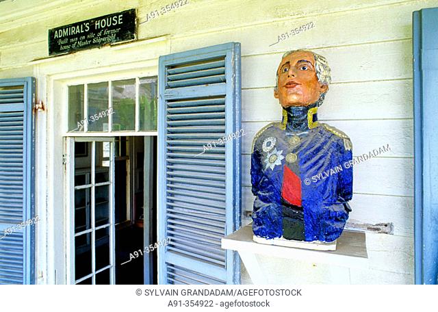Admiral Nelson's house, Antigua island. Antigua and Barbuda, British West Indies, Caribbean