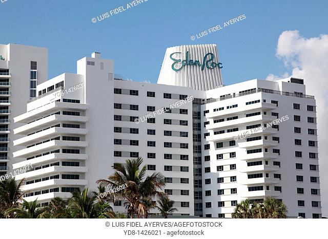 Hôtel Eden Roc in Miami Beach Florida, USA