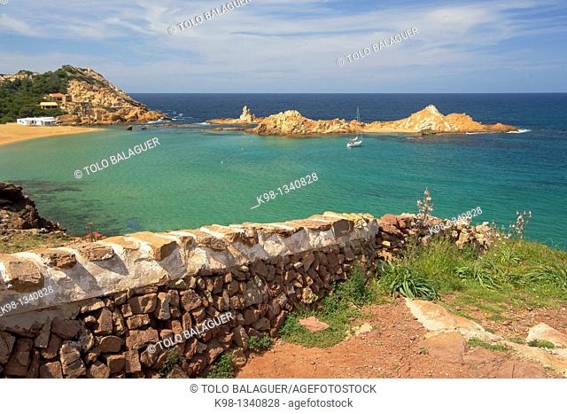 Menorca Cala Pregonda Biosphere Reserve Balearic Islands Spain