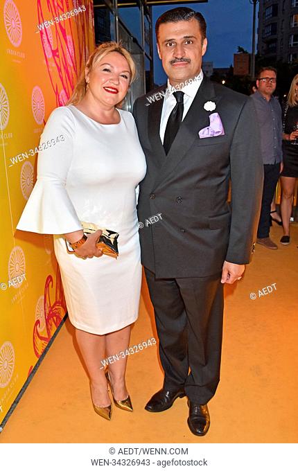 Guest attend the 1st Birthday of India Club Restaurant Featuring: Leyla Khanum, Babek Peter Padar Where: Berlin, Germany When: 31 May 2018 Credit: AEDT/WENN