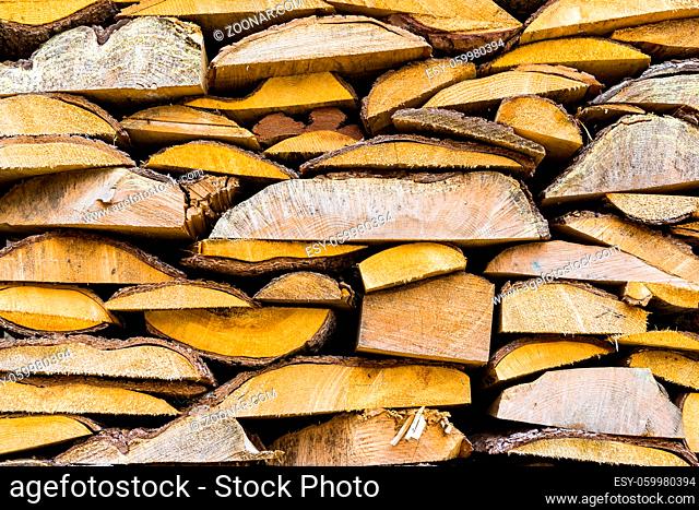 wood ready to be burned