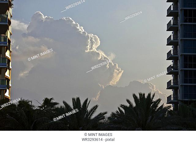 Billowing Clouds Between