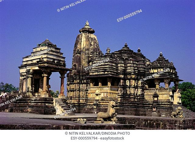 Jagdamba temple western group , Khajuraho , Madhya Pradesh , India