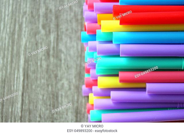 straw straws plastic drinking background colourful full screen single use pollution