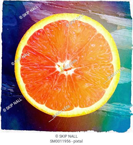 Half of an orange