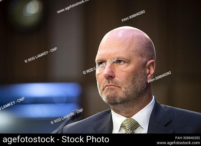 Jason C. Johnson, former Deputy Commissioner, Baltimore Police Department, appears before a Senate Committee on the Judiciary hearing to examine protecting our...