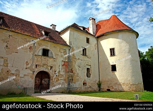 Erdody castle in Jastrebarsko, Croatia, was originally built in the late 15th century