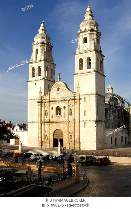 Historic town Campeche, Cathedral of Nuestra Senora de la Concepcion, Province of Campeche, Yucatan peninsula, Mexico, UNESCO World Heritage Site
