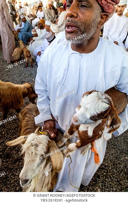 The Friday Livestock Market, Nizwa, Ad Dakhiliyah Region, Oman