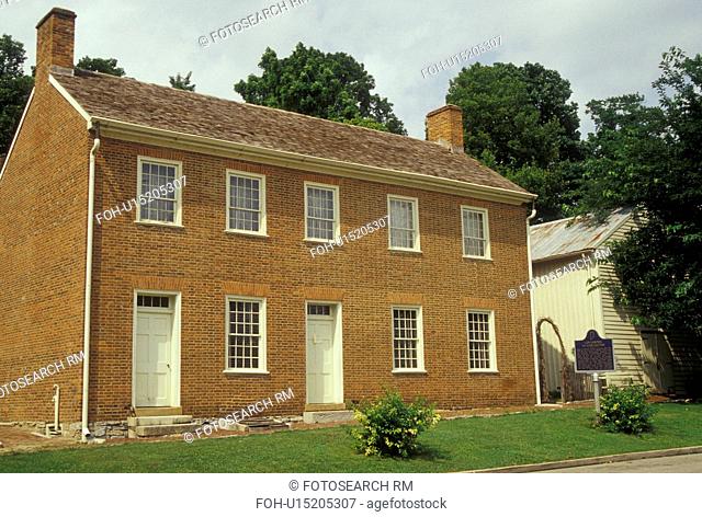 Corydon, IN, Indiana, Corydon Capitol State Historic Site, Governor Hendricks' Headquarters