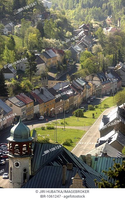 Jachymov, spa town in north-west Bohemia, Czech Republic, Europe