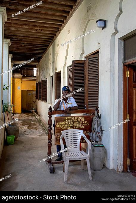 Tanzania, Zanzibar Island: Anglican church in Stone Town, built on the site of the old slave market, as a memorial against the slave trade