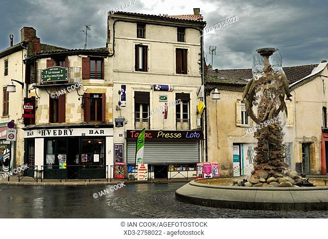 Place Soeur Madeleine, Bergerac, Dordogne Department, Aquitaine, France