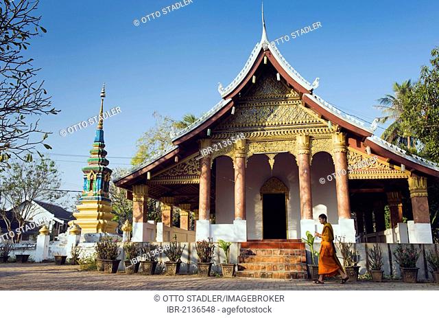 Wat Sop Sickharam Temple, Luang Prabang, UNESCO World Heritage Site, Laos, Indochina, Asia