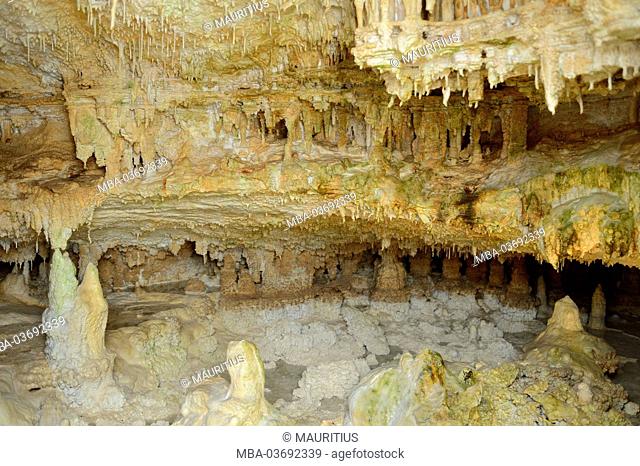 Scenery of the limestone cave close Velburg (town)
