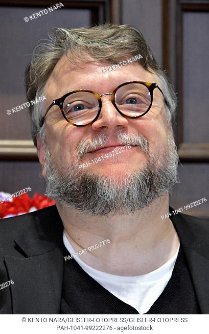 Guillermo del Toro attends the 'The Shape of Water' press conference at Akasaka Prince Classic House on January 30, 2018 in Tokyo, Japan