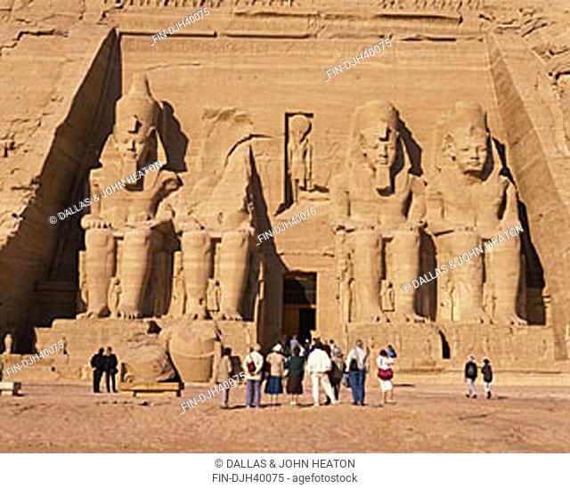 Egypt, Abu Simbel, Statues of Ramses11