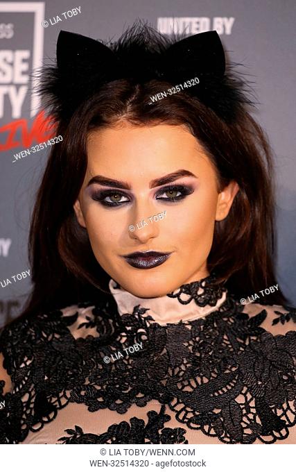 The KISS House Party Live held at Wembley Arena Featuring: Amber Davies Where: London, United Kingdom When: 26 Oct 2017 Credit: Lia Toby/WENN.com