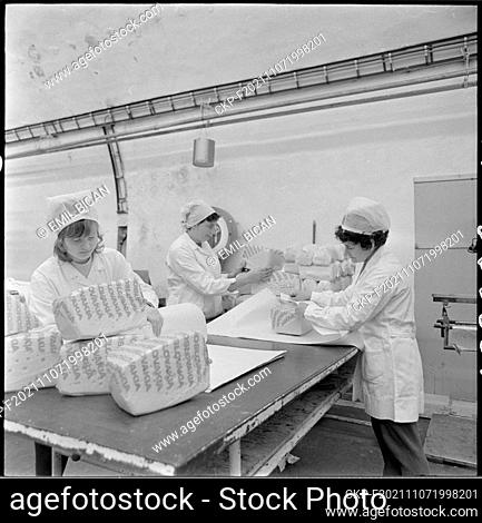 ***JANUARY 4, 1972 FILE PHOTO***Traditional brand Lacrum which is known as a producer of processed cheeses from quality ingredients making it a popular delicacy...