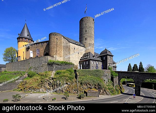 Genoveva castle in Mayen, Eifel, Rhineland-Palatinate, Germany