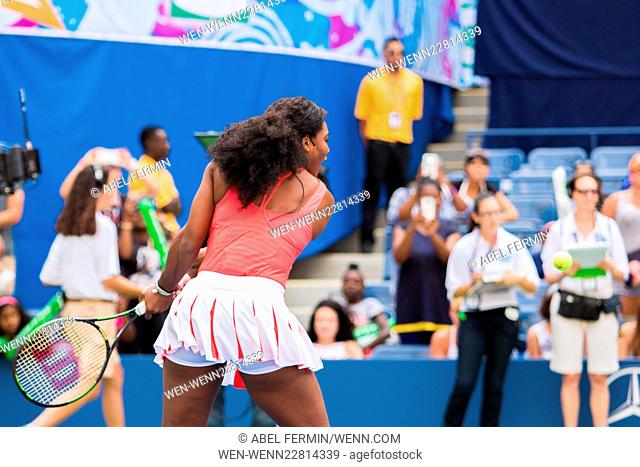 US Open Tennis Championship 2015: Arthur Ashe Kids' Day - Arrivals Featuring: Serena Willams Where: Queens, New York, United States When: 29 Aug 2015 Credit:...