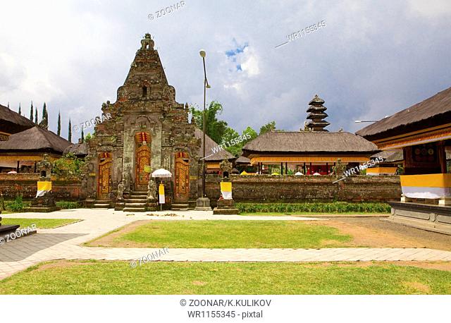 temple on lake Beratan, Bali, Indonesia