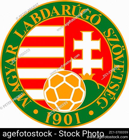 Logo of the Hungarian national football team - Hungary