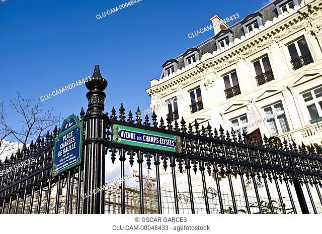 Charles de Gaulle Square, Paris, France, Western Europe