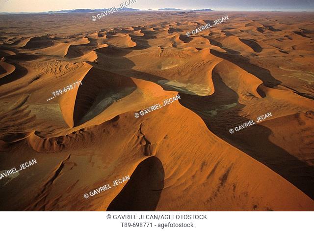 Namib Desert, Sossusvlei  red dune. Namibia