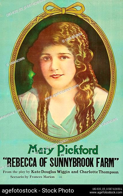 Cartouche of Mary Pickford