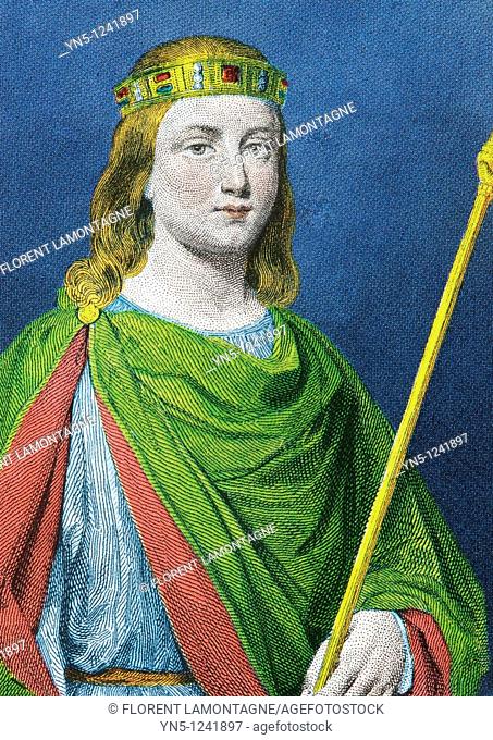 CLOVIS IV 682-695  King merovingian of France and Neustria