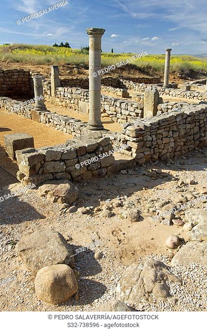 Yacimiento arqueológico de Numancia; Garray; Soria; Castilla-León; España