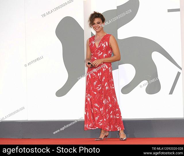 Jasmine Trinca during Nomadland red carpet. 77 Venice International Film Festival. Venice, Italy 11-09-2020