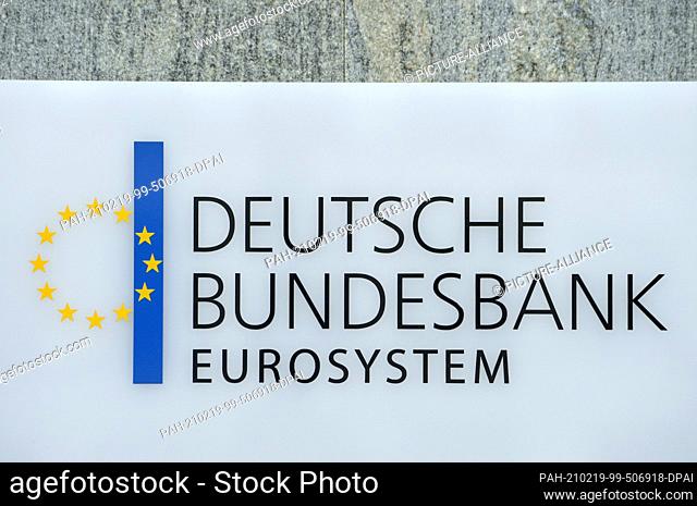 20 January 2021, Saxony, Leipzig: ""Deutsche Bundesbank Eurosystem"" is written on a building on the Old Trade Fair Grounds in Leipzig