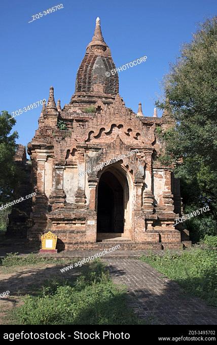 Myanmar: Bagan- Thetkyamuni Temple- General-View 13th. century A. D