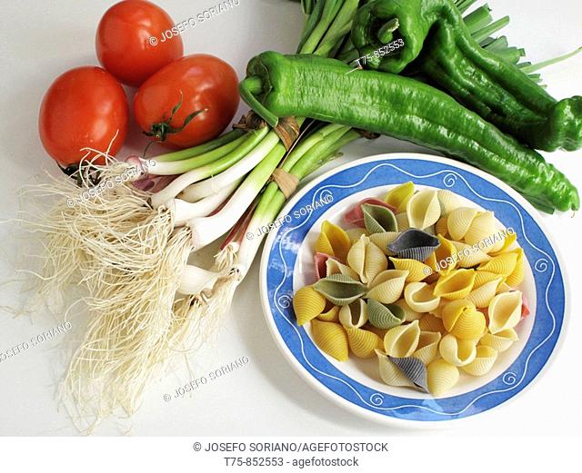 Sicilian Pasta with vegetables