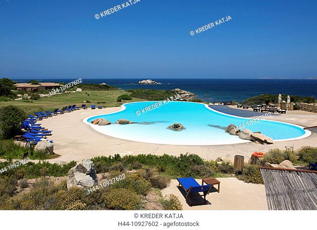 Italy, Sardegna, Sardinia, Europe, European, island, isle, islands, isles, Mediterranean Sea, day, hotel pool, hotel pools, pool, pools, hotel, hotels, tourism