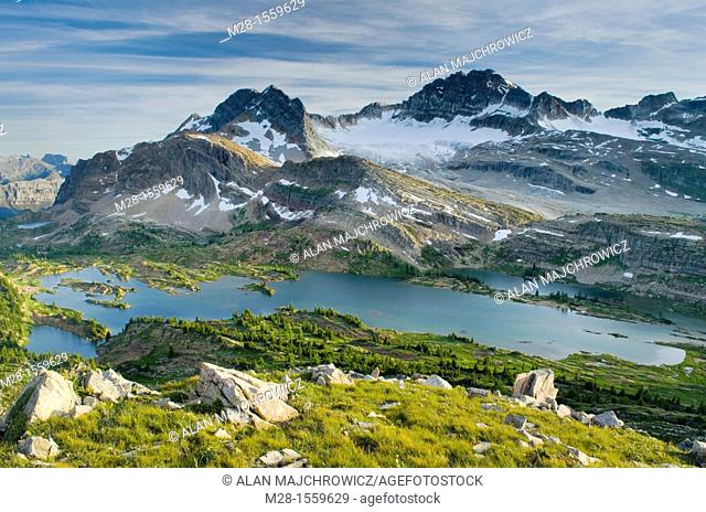 Russell Peak and Limestone Lakes Basin, Height-of-the-Rockies Provincial Park British Columbia Canada
