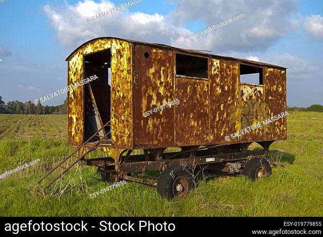 old trailer