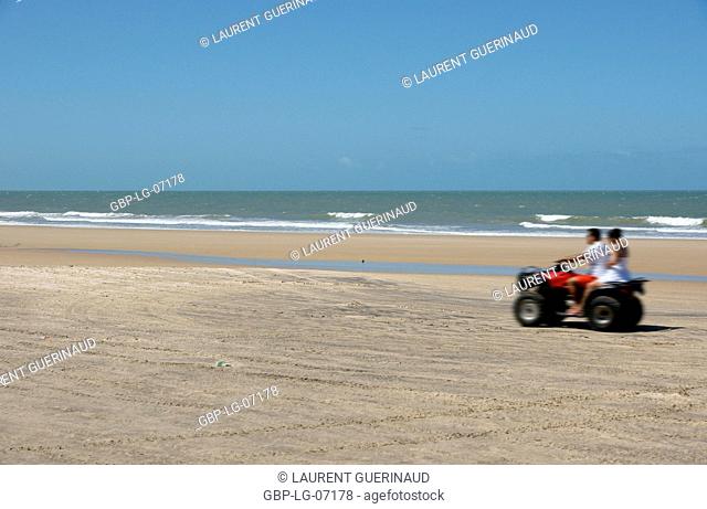 Beach, sea, City, Lagoinha, Ceará, Brazil