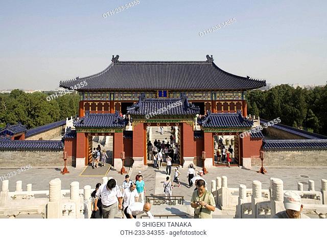 Huangqiangdian hall, Temple of HeavenTiantan Park, Beijing, China