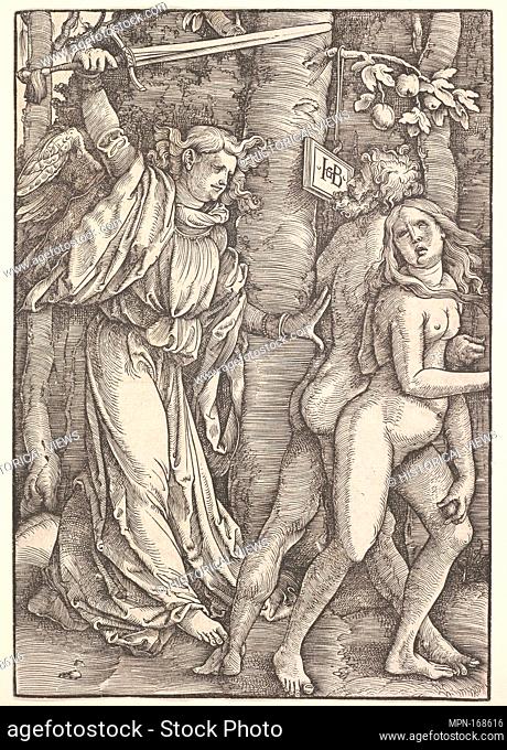 Expulsion from Paradise. Artist: Hans Baldung (called Hans Baldung Grien) (German, Schwäbisch Gmünd (?) 1484/85-1545 Strasbourg (Strassburg)); Date: 1514;...