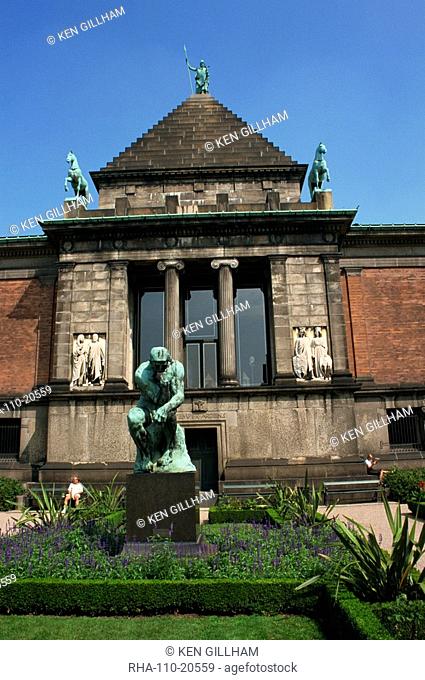 Sculpture Museum, Ny Carlsbergs Glyptotek, Copenhagen, Denmark, Scandinavia, Europe