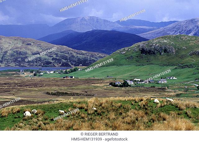 United Kingdom, Scotland, the Highlands, Sutherland, Ben More Assynt area