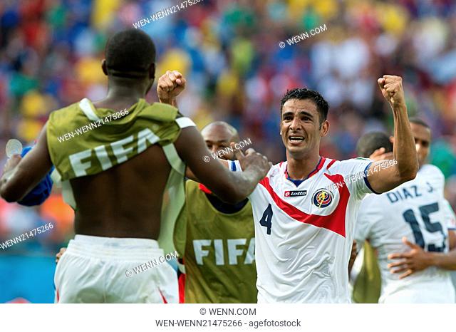 2014 FIFA World Cup - Group D match, Costa Rica (1) v (0) Italy, held at Arena Pernambuco Where: Recife, Brazil When: 20 Jun 2014 Credit: WENN.com