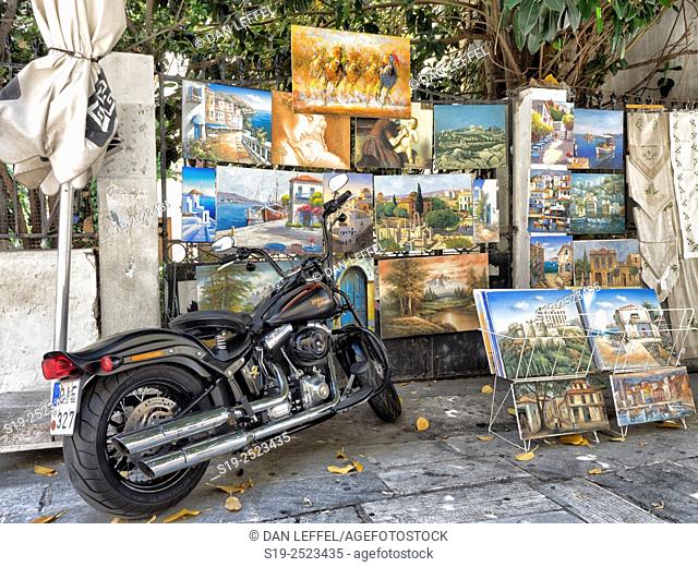 Street scene. Athens, Greece