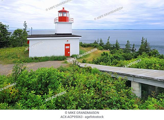 Long Eddy Point lighthouse, Grand Manan Island, New Brunswick, Canada